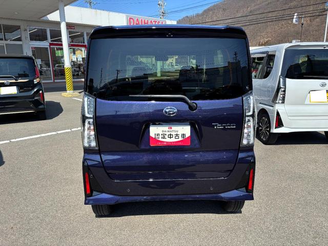 タントカスタムＲＳターボ　オーディオレス　ＵＳＢソケット　両側電動スライドドア　両側シートヒーター　電動パーキングブレーキ　電動格納ミラー　ＬＥＤ　オートライト　キーフリー　１５インチアルミホイール　スマアシ（長野県）の中古車