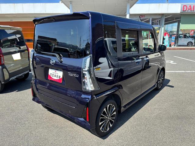 タントカスタムＲＳターボ　オーディオレス　ＵＳＢソケット　両側電動スライドドア　両側シートヒーター　電動パーキングブレーキ　電動格納ミラー　ＬＥＤ　オートライト　キーフリー　１５インチアルミホイール　スマアシ（長野県）の中古車