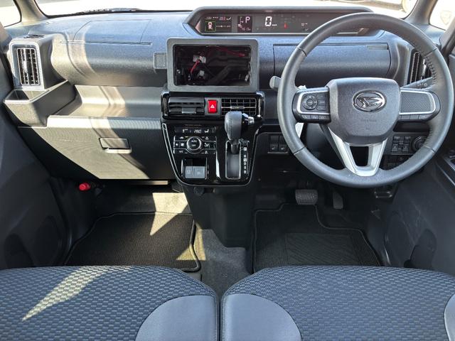 タントカスタムRSターボ オーディオレス USBソケット 両側電動スライドドア ミラクルオープンドア 両側シートヒーター 電動パーキングブレーキ 格納式テーブル LED オートライト 15インチアルミホイール スマアシ(長野県)の中古車