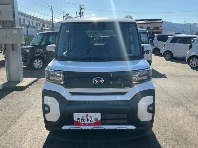 タントファンクロスターボターボ オーディオレス USBソケット 両側電動スライドドア ミラクルオープンドア 両側シートヒーター 格納式テーブル 電動格納ミラー 電動パーキングブレーキ LED キーフリー スマアシ(長野県)の中古車