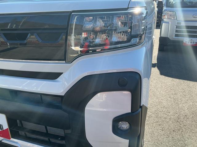 タントファンクロスターボターボ オーディオレス USBソケット 両側電動スライドドア ミラクルオープンドア 両側シートヒーター 格納式テーブル 電動格納ミラー 電動パーキングブレーキ LED キーフリー スマアシ(長野県)の中古車