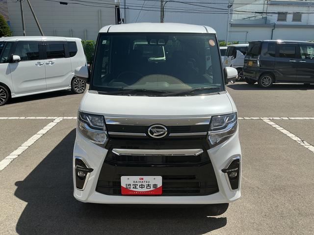 タントカスタムRSターボ 追従機能 ETC ドラレコ 純正ナビ パノラマモニター Bluetooth ハンズフリー フルセグ USBソケット 両側電動スライドドア 両側シートヒーター 格納式テーブル LED スマアシ(長野県)の中古車