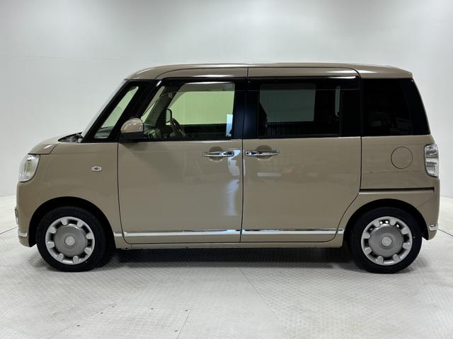 ムーヴキャンバスGメイクアップリミテッド SAIII防錆塗装済み ドラレコ ナビ パノラマモニター Bluetooth ハンズフリー USBソケット 両側電動スライドドア 置きラクボックス LEDヘッドランプ オートライト キーフリー スマアシ(長野県)の中古車