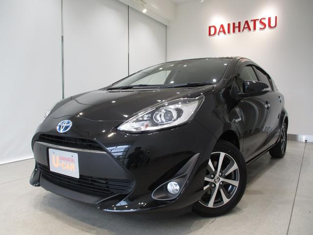 アクアｓスタイルブラック トヨタセーフティセンスフルセグナビ バックカメラ ステアリングスイッチ ｂｌｕｅｔｏｏｔｈ対応 ｄｖｄ再生可 衝突被害軽減ブレーキ ｅｔｃ ドライブレコーダー プッシュボタンスタート オートライト １ ５００ｃｃ ５人乗り 滋賀県 の中古