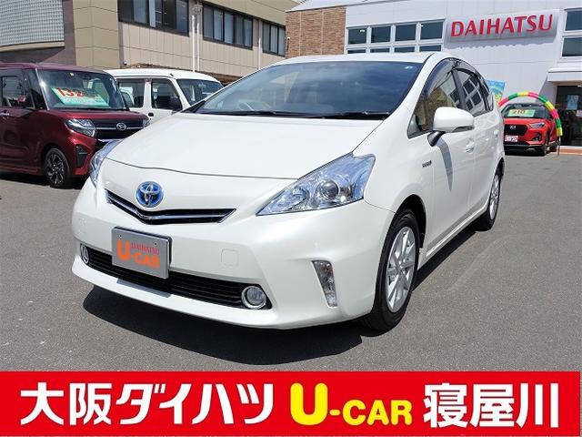 プリウスアルファｓ７インチナビゲーション バックカメラ ｅｔｃ車載器 フロントドライブレコーダー フロントフォグランプ オートエアコン ハイブリッド車 大阪府 の中古車情報 ダイハツ公式 U Catch