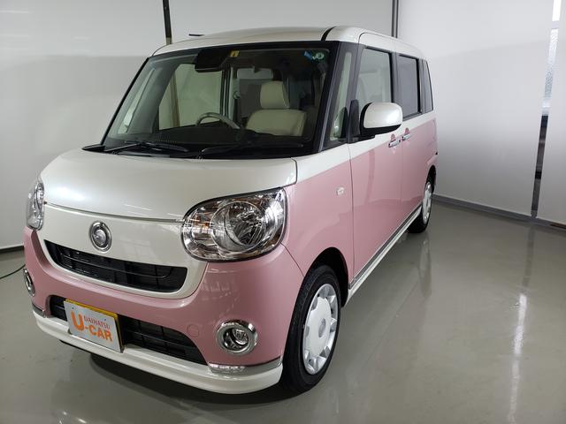 ムーヴキャンバスｘメイクアップリミテッド ｓａ３４ｗｄ ストライプカラー 両側電動スライドドア 鳥取県 の中古車情報 ダイハツ公式 U Catch