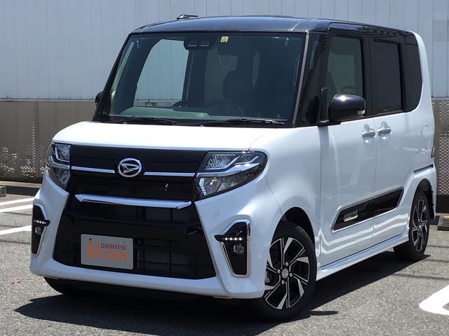 タントカスタムｘセレクション特別仕様車 ２トーンカラー シートヒーター シートバックテーブル ｌｅｄフォグランプ 両側パワースライドドア スマートアシスト コーナーセンサー ６エアバック １４インチアルミホイール キーフリー 福島県 の中古車情報 ダイハツ公式