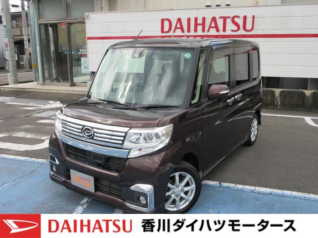 タントカスタムｘ ｓａii 純正ナビ 純正バックカメラ社外ミラー型ドライブレコーダー 左側パワースライドドア 純正アルミホイール ｌｅｄヘッドランプ オートライト アイドリングストップ サイドエアバッグ オートエアコン 衝突被害軽減システム 香川県 の中古車情報