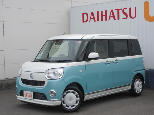 ムーヴキャンバスｇメイクアップリミテッド ｓａiii人気のツートンカラー パノラマモニター付き 徳島県 の中古車情報 ダイハツ公式 U Catch