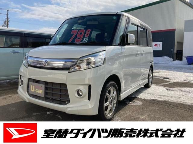 スペーシアカスタムｘｓワンオーナー ４ｗｄ ナビ バックカメラ シートヒーター オートエアコン 両側スライドドア 衝突回避支援ブレーキ スタッドレスタイヤ 北海道 の中古車情報 ダイハツ公式 U Catch