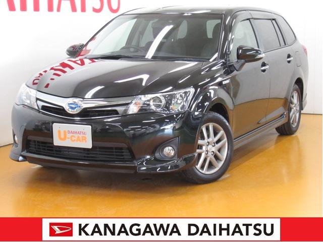 カローラフィールダーハイブリッドｇ エアロツアラー ダブルバイビーハイブリッド車 オートエアコン ステアリングスイッチ ｐスタート 電動格納ミラー ｅｔｃ モード切替ボタン キーフリー 神奈川県 の中古車情報 ダイハツ公式 U Catch