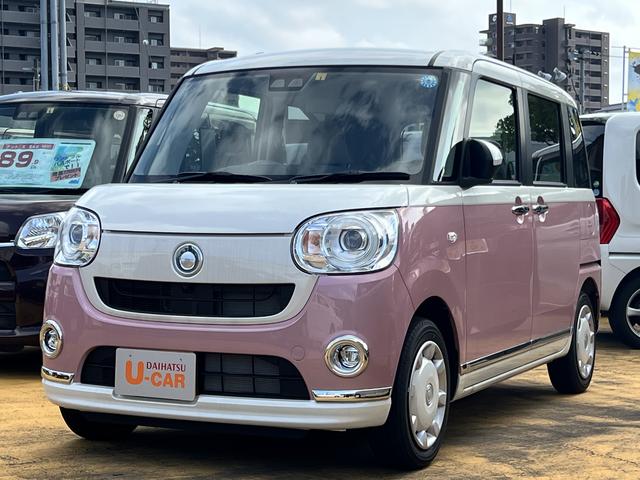 ムーヴキャンバスｇメイクアップｖｓ ｓａiiiツートンカラー 両側パワースライドドア スマートキー プッシュスタート ｌｅｄヘッドライト シートヒーター 衝突回避支援システム搭載車 島根県 の中古車情報 ダイハツ公式 U Catch