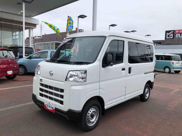ハイゼットカーゴＤＸ　４ＷＤ　走行距離６０００ｋｍ・ＡＭ／ＦＭラジオ４ＷＤ　スマートアシスト　コーナーセンサー　ＡＭ／ＦＭラジオ　キーレスエントリー　マニュアルエアコン　セパレートシート　１２Ｖ電源（山形県）の中古車