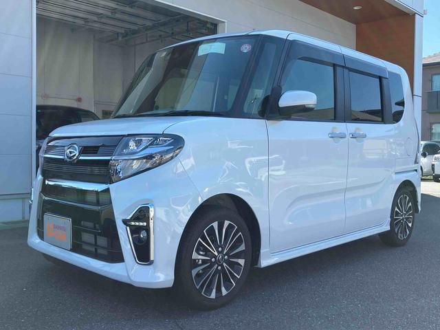 タントカスタムＲＳ　ナビ　ドラレコ　シートヒーター　ＥＴＣターボ車　禁煙車　キーフリー　１オーナー　アルミホイール　ＡＢＳ　記録簿　運転席エアバッグ　スマートキ−　ＥＴＣ車載器（山口県）の中古車