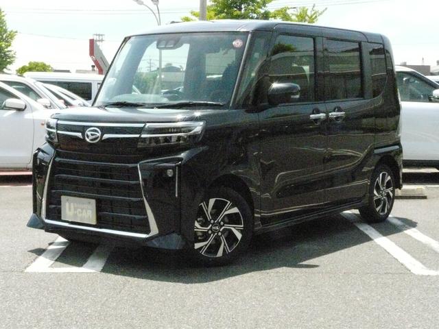 タントカスタムＸアルミホイール　キーフリーシステム　スモークガラス　走行距離２．４０６ｋｍ（福岡県）の中古車