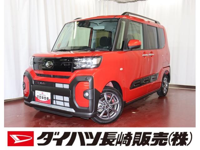 タントファンクロス禁煙車　スマートキ−　キーフリーシステム　ダブルエアバッグ　ＡＢＳ　記録簿　１オーナー車　オートライト　アイドリングストップ　盗難防止システム　両側電動スライドドア　シートヒーター（長崎県）の中古車