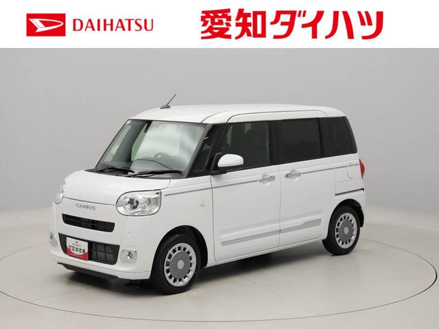 ムーヴキャンバスセオリーＧ　両側電動スライドドア　バックカメラ　禁煙車キーフリー　バックカメラ　イモビライザー　アイドリングストップ　両側電動スライドドア　ＬＥＤヘッドライトワン　ワンオーナー　禁煙車（愛知県）の中古車