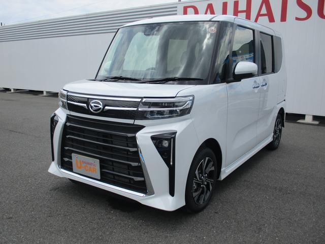 タントカスタムＸＲ５年式　届出済み未使用車　電動スライドドア　キーフリー　４ｋｍ（福岡県）の中古車