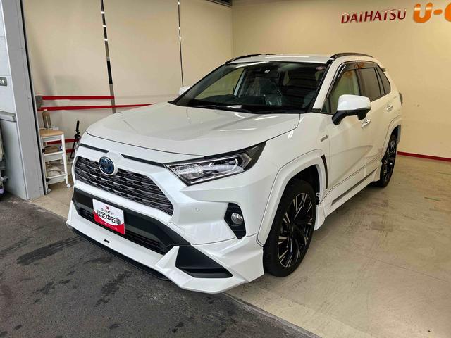 ＲＡＶ４ハイブリッドＧ４ＷＤ　衝突被害軽減ブレーキシステム　ナビ　バックカメラ　ＥＴＣ　キーフリー　ＬＥＤヘッドランプ　ハロゲンフォグランプ　オートライト／エアコン　クルーズコントロール　ブラインドスポットモニター（秋田県）の中古車