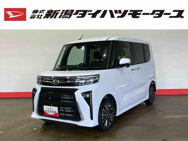 タントカスタムＲＳ（車内　消臭・抗菌　処理済）　衝突被害軽減システム　４ＷＤ　両側パワースライドドア　バックカメラ　アルミホイール　キーフリーシステム（新潟県）の中古車