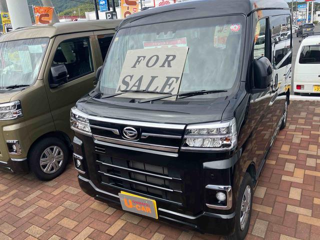 アトレーＲＳターボ車　キーフリー　禁煙車　１オーナー車　記録簿　ＡＢＳ　エアバック（山口県）の中古車