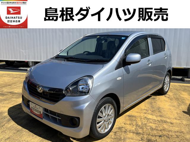 ミライースＸ　リミテッドＳＡドライブレコーダー　キーレスエントリー　ＣＤオーディオ　記録簿　禁煙車　認定中古車　衝突回避支援システム搭載車（島根県）の中古車