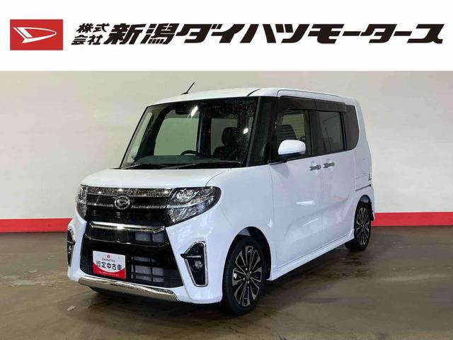 タントカスタムＲＳ（車内　消臭・抗菌　処理済）　衝突被害軽減システム　両側パワースライドドア　ナビ　バックカメラ　アルミホイール　キーフリーシステム（新潟県）の中古車