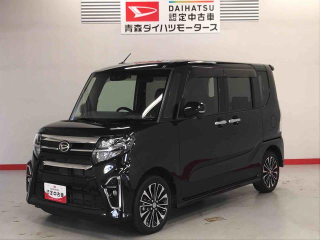 タントカスタムＲＳターボ車　キーフリーシステム　ナビ取付　４ＷＤ　アルミホイール　スマートキー　ＡＢＳ　エアバッグ（青森県）の中古車