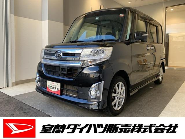 タントカスタムＸ　トップエディションＳＡワンオーナー・４ＷＤ・６．９万Ｋ・ナビ・バックカメラ・ＥＴＣ・ドライブレコーダー・ステアリングスイッチ・オートエアコン・後席モニター・片側電動スライドドア・ドアサンシェード・ドアバイザー・スマアシ（北海道）の中古車