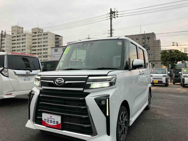 タントカスタムＸＡＷ　スマ−トキ−　ＡＢＳ付　キーフリー　運転席エアバッグ　整備記録簿（山口県）の中古車