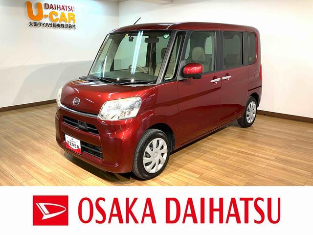 タントＸ　ＳＡ　走行６．１万キロ／車検整備付き／キーフリー走行６．１万キロ／車検整備付き／ＣＤステレオ／１年間距離無制限保証／ドラレコ／助手席側パワースライドドア／キーフリー／衝突軽減ブレーキ／オートライト／プッシュボタンスタート／アイドリングストップ／（大阪府）の中古車