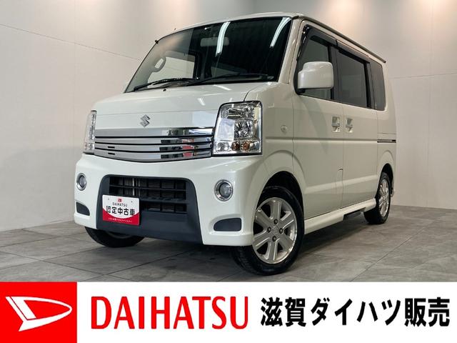 エブリイワゴンＰＺターボスペシャル　フルセグナビ　ＥＴＣ　両側電動スライドターボ　フルセグナビ　Ｂｌｕｅｔｏｏｔｈ　ＤＶＤ再生　ＥＴＣ車載器　両側電動スライドドア　ＨＩＤ　オートエアコン　電動格納式ドアミラー　全席パワーウィンドウ　キーレスエントリー　車検整備付（滋賀県）の中古車