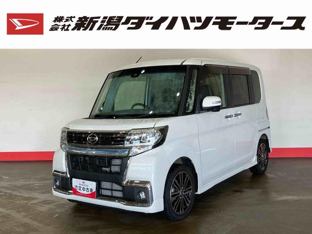 タントカスタムＲＳ　トップエディションＳＡII（車内　消臭・抗菌　処理済）　衝突被害軽減システム　４ＷＤ　両側パワースライドドア　ナビ　バックカメラ　アルミホイール　キーフリーシステム（新潟県）の中古車