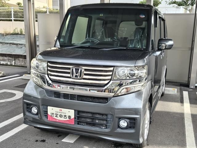 Ｎ−ＢＯＸカスタムＧ・Ｌパッケージ４ＷＤ　　ワンオーナー　ＣＤデッキ　禁煙車　記録簿　認定中古車（島根県）の中古車