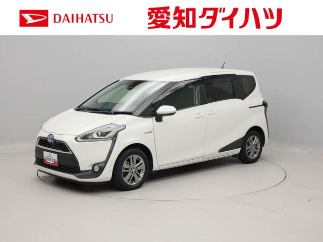 シエンタハイブリッドＧ　ナビ　ドラレコ　ＴＶ　ＥＴＣ　ハイブリッド車バックカメラ　両側電動スライドドア　ＬＥＤヘッドライト　アルミホイール　プッシュスタート　エアバック　ＣＶＴ　ＡＢＳ　キーフリー（愛知県）の中古車