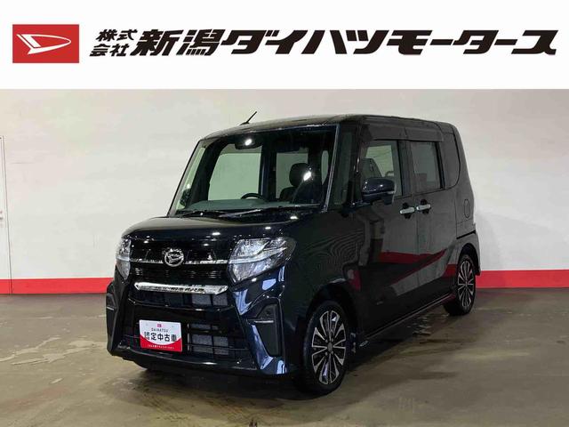 タントカスタムＲＳ（車内　消臭・抗菌　処理済）　衝突被害軽減システム　４ＷＤ　両側パワースライドドア　ナビ　バックカメラ　アルミホイール　キーフリーシステム（新潟県）の中古車