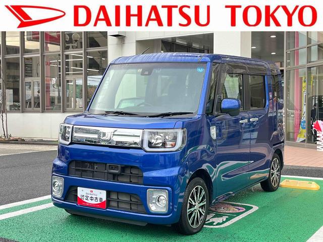 ウェイクＧターボＳＡII　カーナビ　バックモニター　ドラレコ中古車保証・距離無制限、１年付き　７インチ純正スタンダードメモリーナビ　ＥＴＣ車載器　バックモニター　前方録画ドライブレコーダー　両側電動スライドドア　ターボ　アルミホイール　電動格納ミラー（東京都）の中古車