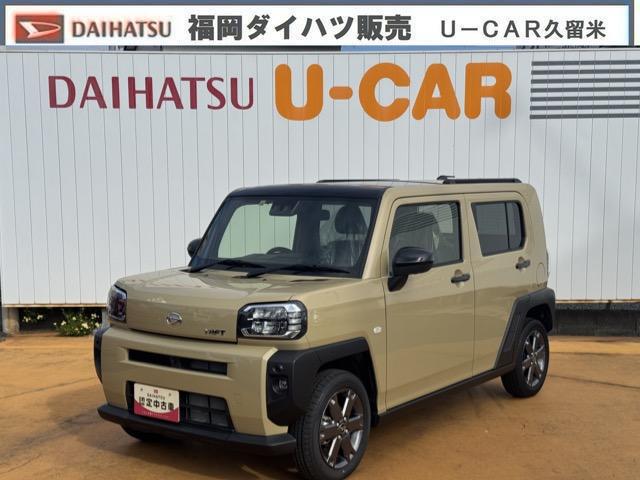 タフトＧ令和４年式　オーディオレス　シートヒーター（運転席／助手席）Ｂカメラ　電動パーキングブレーキ　走行距離　７６０４ＫＭ（福岡県）の中古車