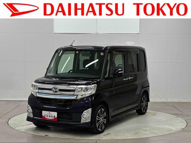 タントカスタムＲＳ　ＳＡ車検整備付・ターボ・両側電動スライドドア（東京都）の中古車