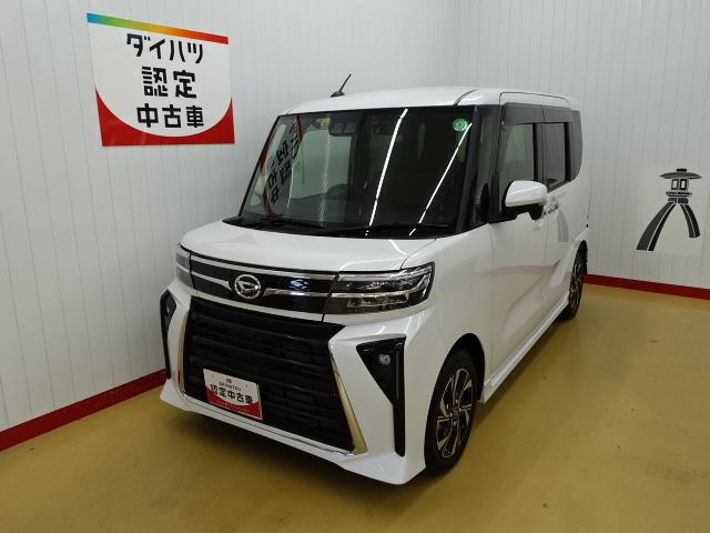 タントカスタムＸ純正ナビ　シートヒーター　オートエアコン　パノラマモニター（石川県）の中古車