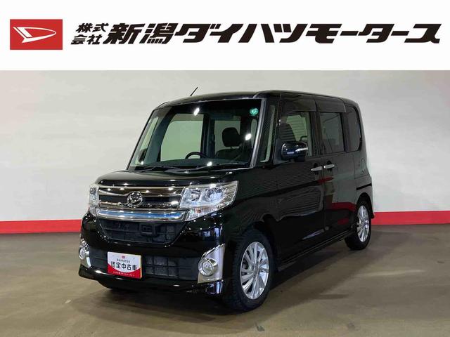 タントカスタムＲＳ　トップエディションＳＡ（車内　消臭・抗菌　処理済）　衝突被害軽減システム　両側パワースライドドア　ナビ　バックカメラ　アルミホイール　キーフリーシステム（新潟県）の中古車