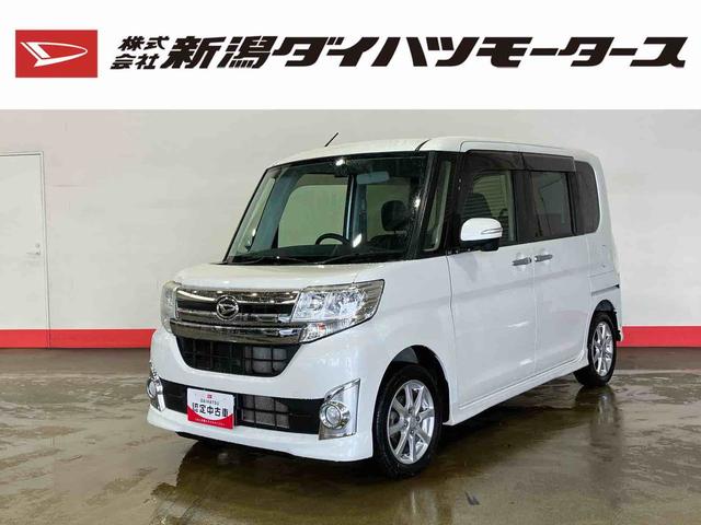 タントカスタムＸ（車内　消臭・抗菌　処理済）　片側パワースライドドア　ナビ　バックカメラ　アルミホイール　キーフリーシステム（新潟県）の中古車