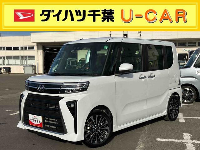 タントカスタムＲＳターボエンジン　１５インチアルミ　バックカメラ　両側電動スライドドア　シートヒーター　電動駐車ブレーキ　ＬＥＤライト＆フォグ　上下２段調節式デッキボード　コーナーセンサー　衝突被害軽減ブレーキ（千葉県）の中古車