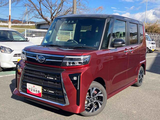 タントカスタムＸ両側パワースライドドア　スマートアシスト　ミラクルオープンドア　運転席・助手席シートヒーター　電動パーキングブレーキ　オートホールド機能　キーフリーシステム機能　オートライト　ナビ付き　フォグランプ（福島県）の中古車