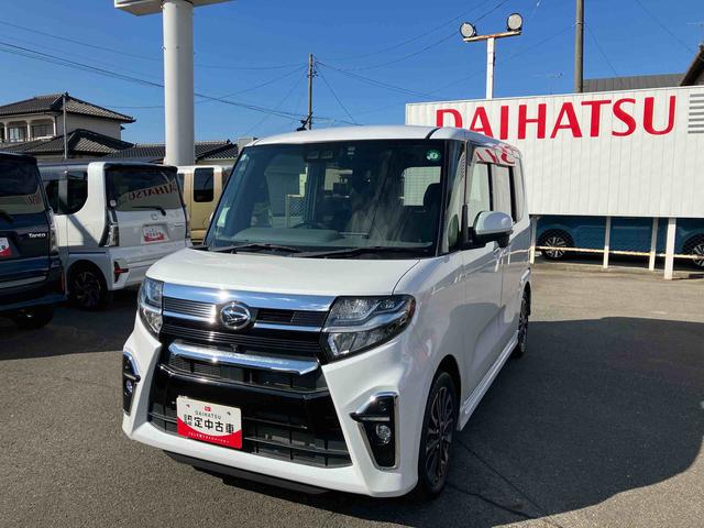 タントカスタムＲＳ２ＷＤ　ＣＶＴ　６６０ｃｃ　ターボ　カーナビ　全方位モニター　ドライブレコーダー　衝突被害軽減ブレーキ　横滑り防止装置　ＡＢＳ　アイドリングストップ　プッシュボタンスタート　両側電動スライドドア（福島県）の中古車