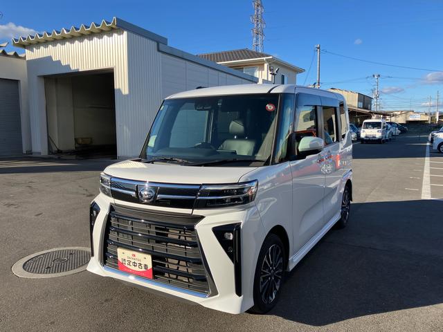 タントカスタムＲＳ２ＷＤ　ＣＶＴ　ターボ　６６０ｃｃ　カーナビ　ドライブレコーダー　衝突被害軽減ブレーキ　横滑り防止装置　ＡＢＳ　両側電動スライドドア　アイドリングストップ　プッシュボタンスタート　キーフリーシステム（福島県）の中古車