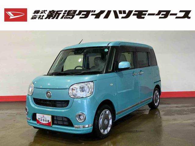 ムーヴキャンバスＧメイクアップリミテッド　ＳＡIII（車内　消臭・抗菌　処理済）　衝突被害軽減システム　４ＷＤ　両側パワースライドドア　ナビ　パノラマモニター　キーフリーシステム（新潟県）の中古車