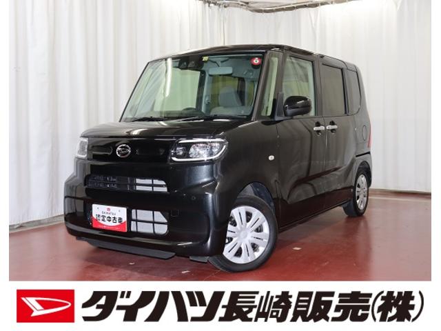 タントＸ１オーナー　元試乗車　片側電動両側スライドドア　スマ−トキ−　アイドリングストップ　オートライト　セキュリティーアラーム　ＬＥＤヘッドランプ　シートヒーター　記録簿（長崎県）の中古車