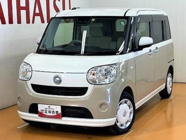 ムーヴキャンバスＸ　ＳＡIIIワンオーナー　ツートンカラー　ナビゲーション　禁煙車　記録簿　認定中古車　レーンアシスト　オートマチックハイビーム　衝突回避支援システム搭載車（島根県）の中古車