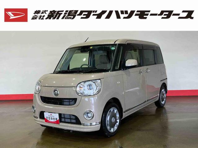 ムーヴキャンバスＧメイクアップリミテッド　ＳＡIII（車内　消臭・抗菌　処理済）　衝突被害軽減システム　４ＷＤ　両側パワースライドドア　ナビ　パノラマモニター　キーフリーシステム（新潟県）の中古車